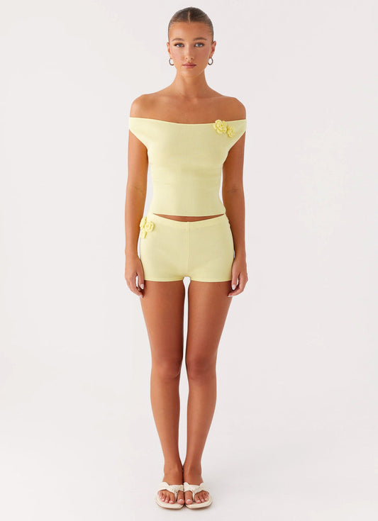 Clara & Lola - Short en maille Aliah