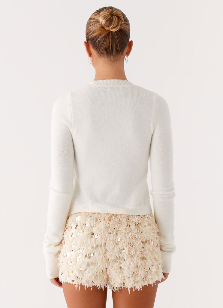 Clara & Lola - Mini-short à sequins Candy