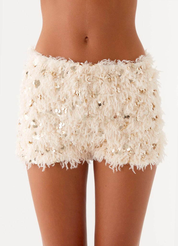 Clara & Lola - Mini-short à sequins Candy